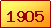 Zone de Texte: 1905